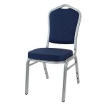 Blue Fabric With Silver Vein, Silver Frame £0.00